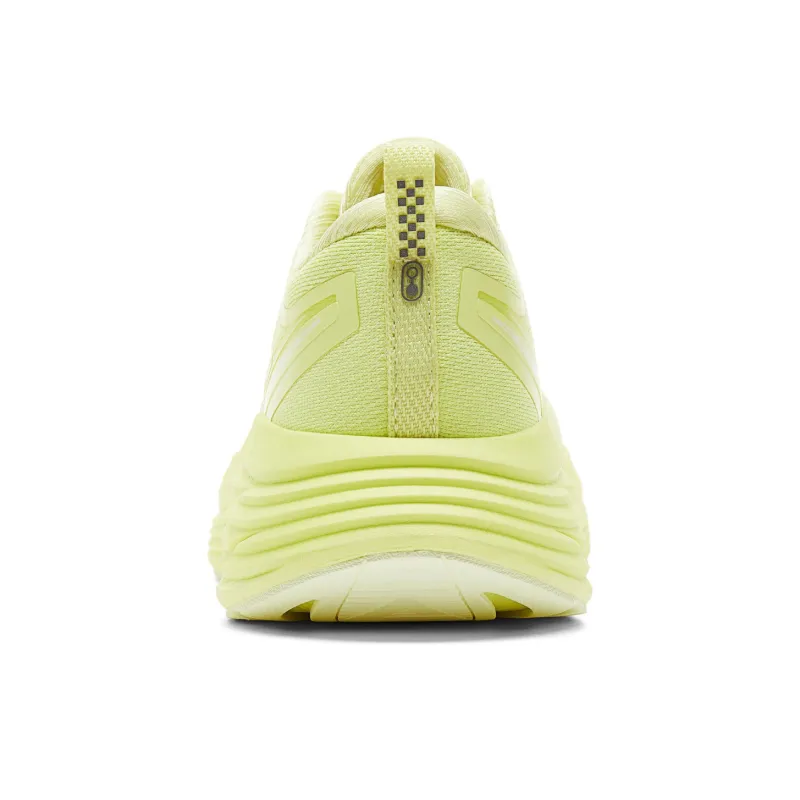 PEAK Cushioning, Slip Resistant, Abrasion Resistant, Rebound Low Top Training Running Shoes Women's Shimmery Yellow-4