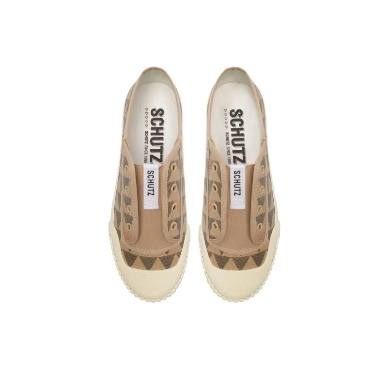 Schutz Smash Low-Top Skateboard Shoes Women's Brown-4