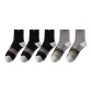 3 Black+2 Medium Gray