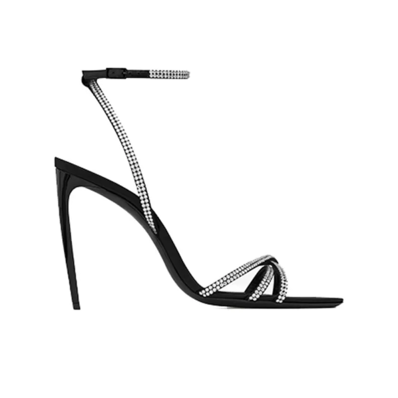 SAINT LAURENT Ava Open Toe Sandals Women's-1
