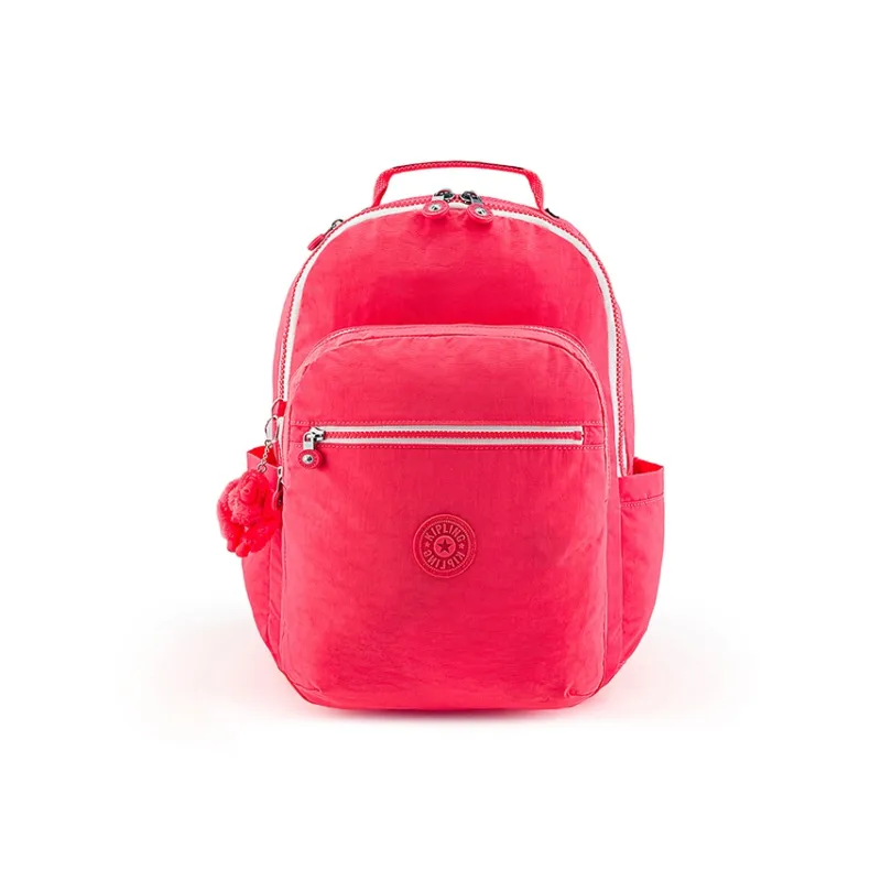 Kipling Polyamide Backpack Unisex Coral Orange-0