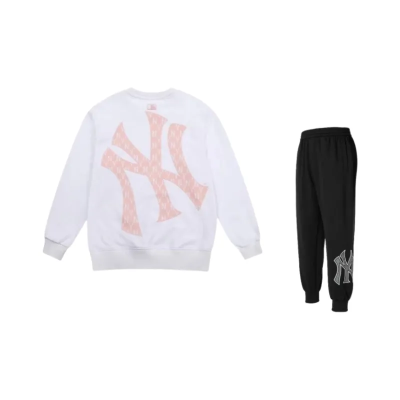 MLB x New Era New York Yankees Old Flower Sweatshirt Set Unisex-1