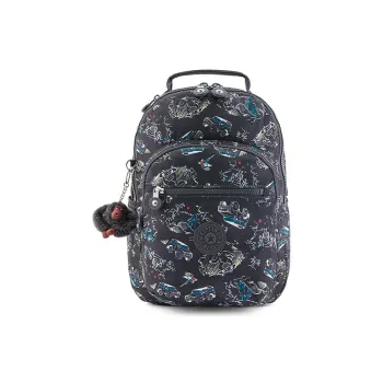 Kipling Polyester Monkey Bag Backpack Unisex Multicolor