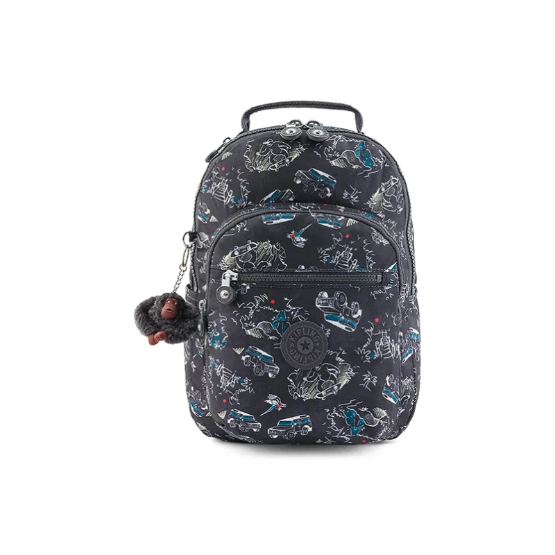 Kipling Polyester Monkey Bag Backpack Unisex Multicolor-0