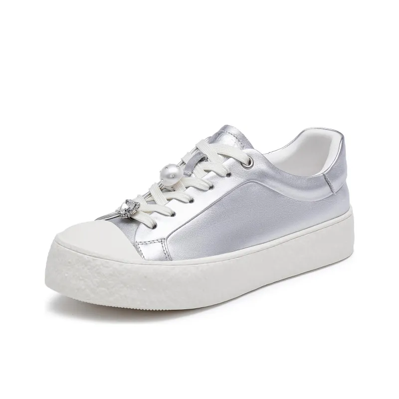 Staccato Wear resistant And Lightweight Low Top Skateboard Shoes Women's-5