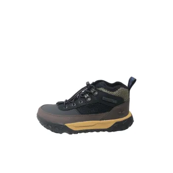 Timberland City Outdoor Anti Slip Wear Resistant High Top Kids' Outdoor Shoes Black Brown Kids'