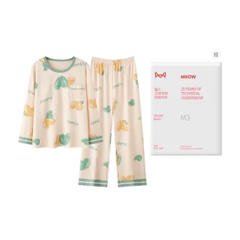 MIIOW Pajama Set Women's Apricot