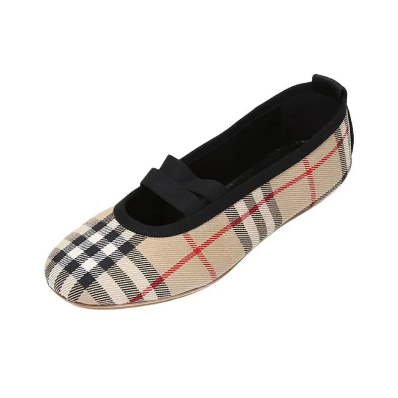 Burberry Vintage Women's Casual Shoes Women's Beige-2