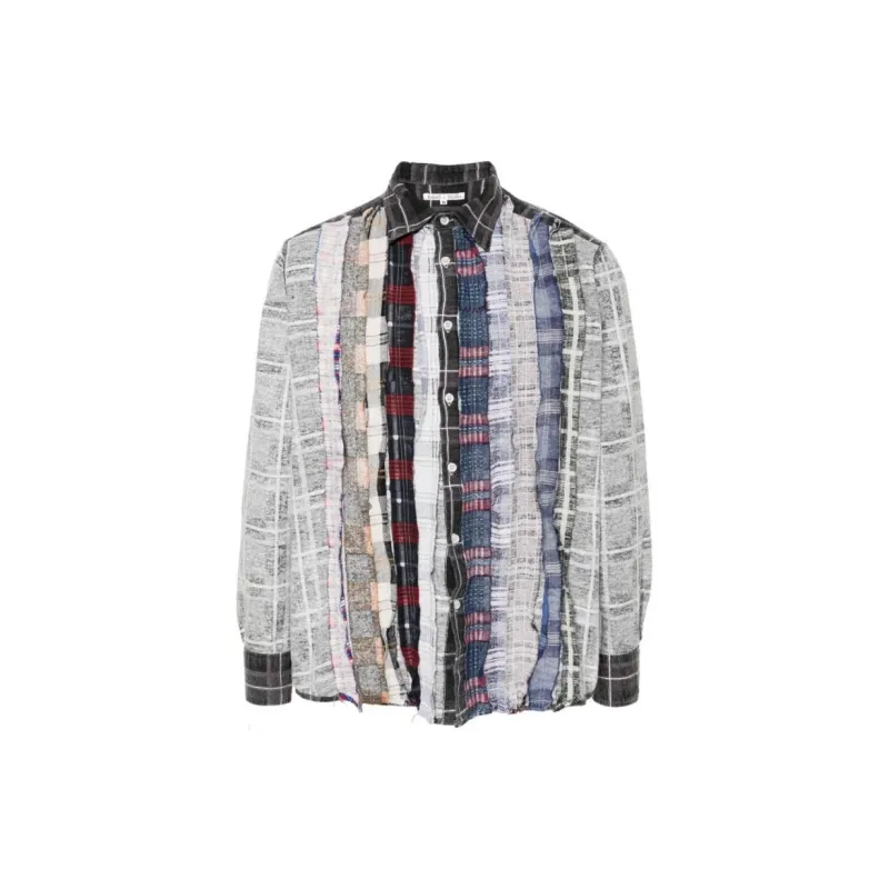 Needles I.O. Flannel Ribbon Shirt-2