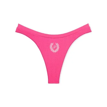 Victoria's Secret PINK Seamless High-Leg Thong Panty / C Rw L P G Underpants Women's 1 Pack Pink
