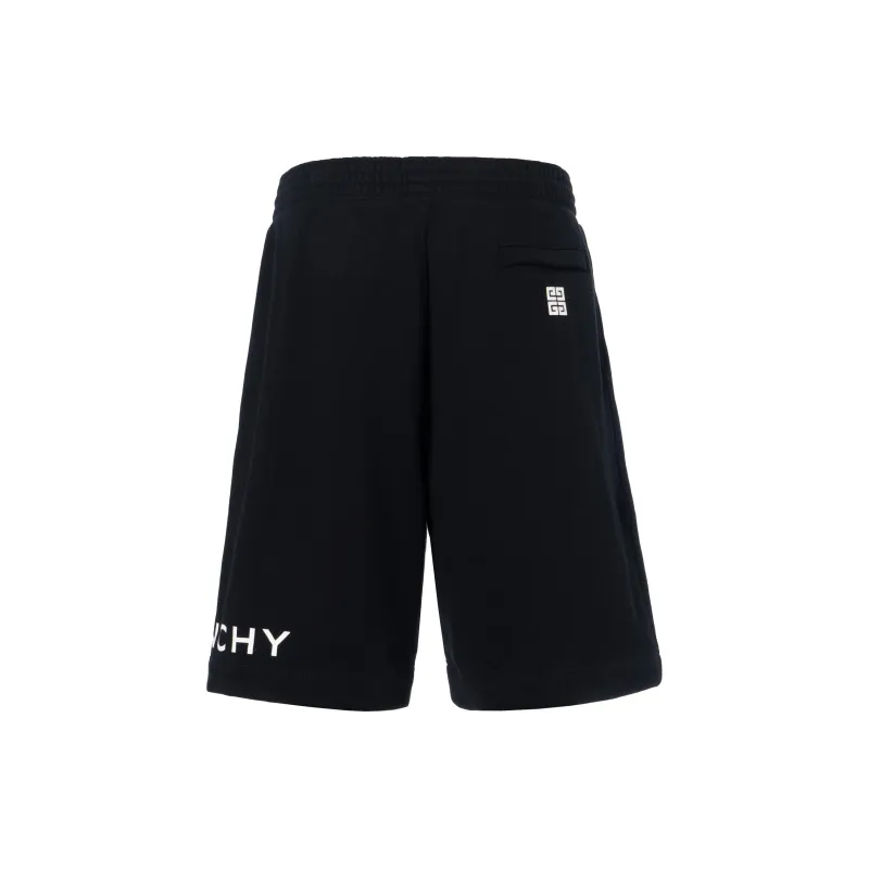 Givenchy Logo Printed Pocketed Shorts-1