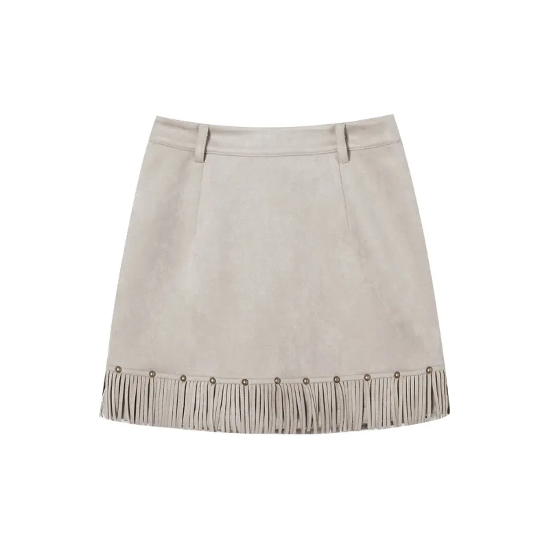 LA CRAWFISH Casual Short Skirts Women's-5