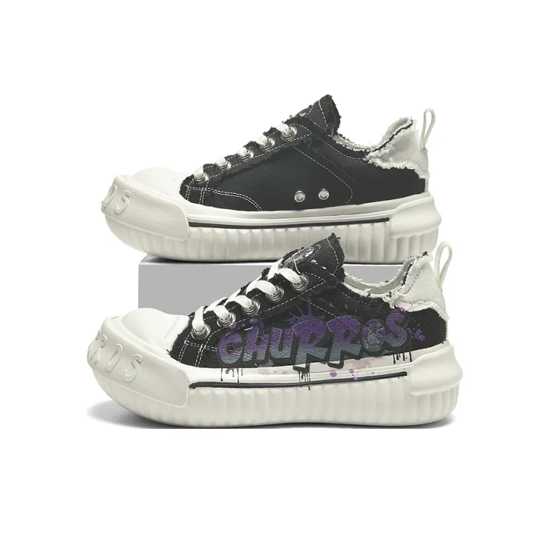 CHURROS Low Top Canvas Shoes Unisex-29
