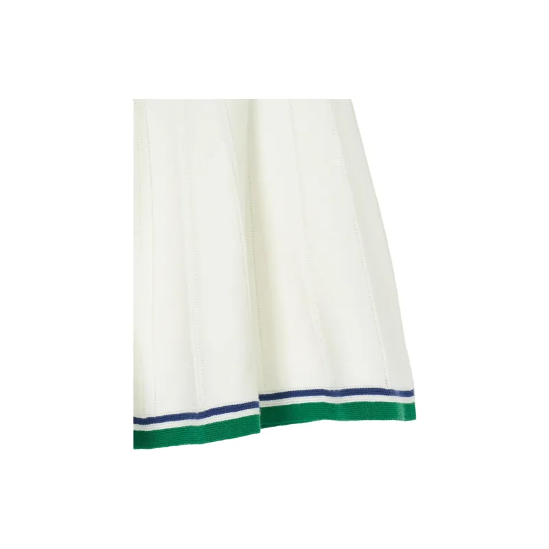 MLB New York Yankees Casual Short Skirts Women's Cream White-4