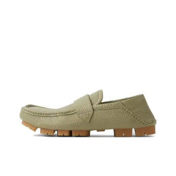 Bottega Veneta Shore Loafers Men's Green