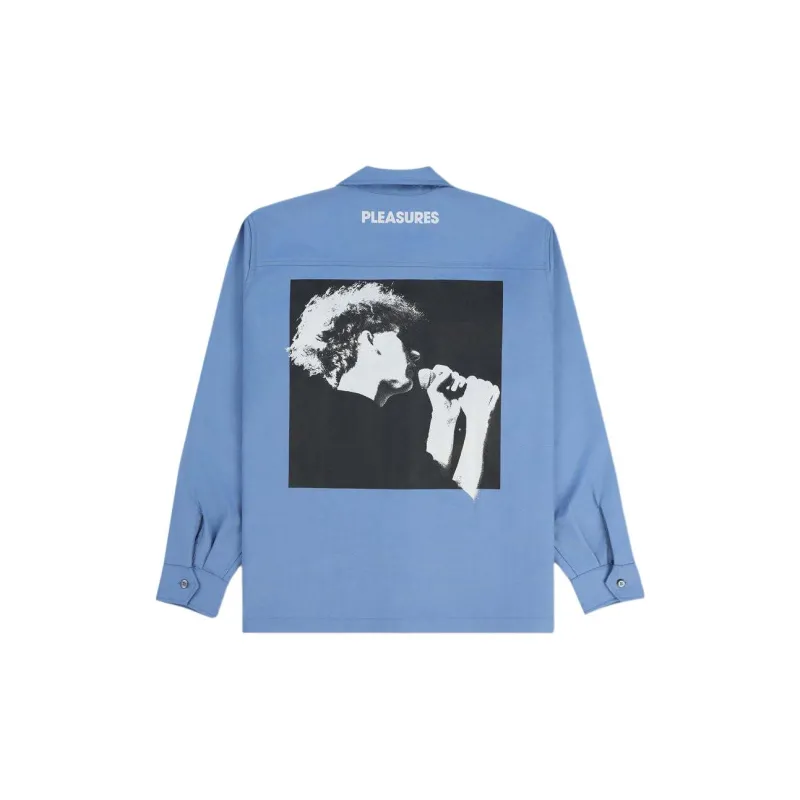 PLEASURES The Jesus And Mary Chain Collaboration Shirts Unisex Blue-1