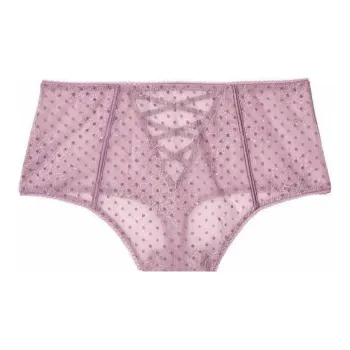 Victoria's Secret Underpants Women's 1 Pack Purple Polka Dot