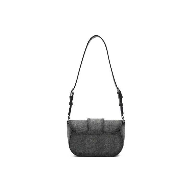 PEDRO PU Shoulder Bag Crossbody Bag Mini Women's Black/Silver/Light Blue-2