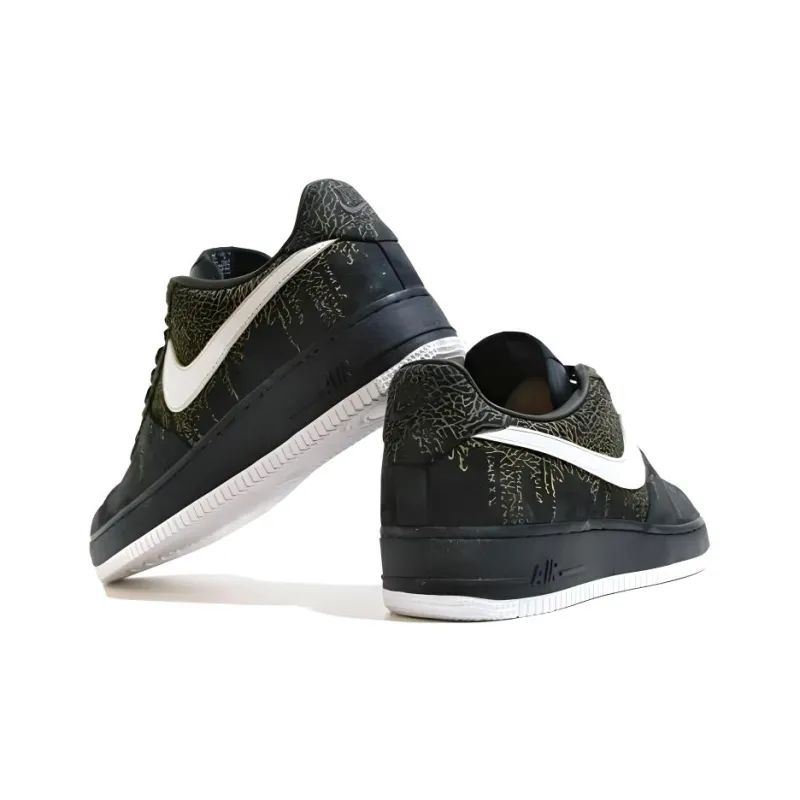 Nike Air Force 1 Low Elephant Print Dark Obsidian-4