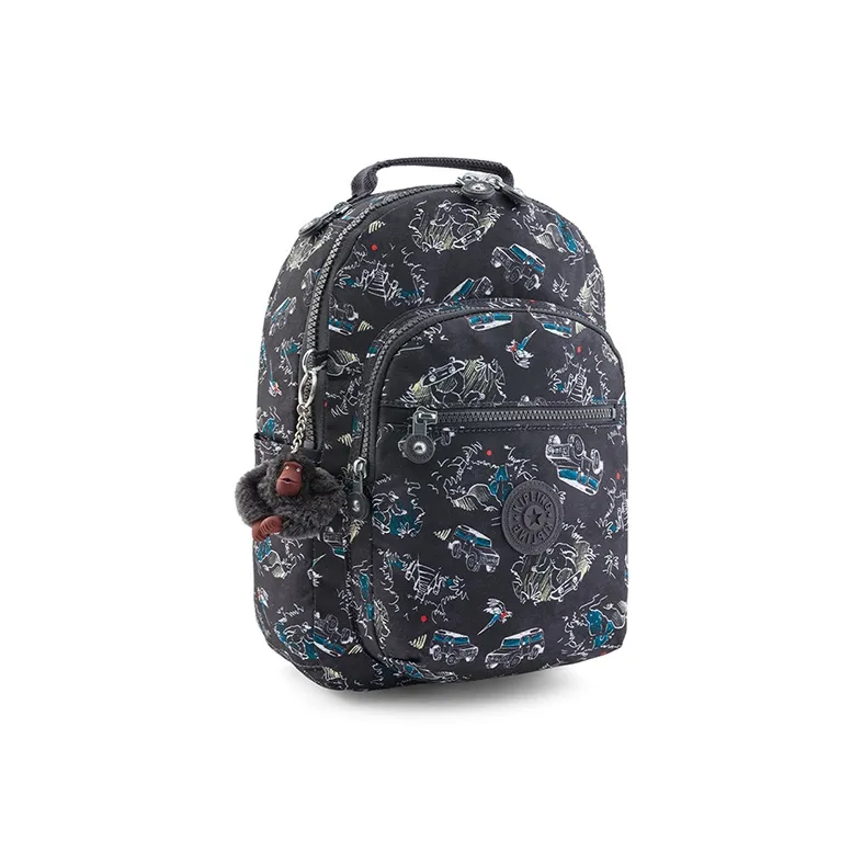 Kipling Polyester Monkey Bag Backpack Unisex Multicolor-1