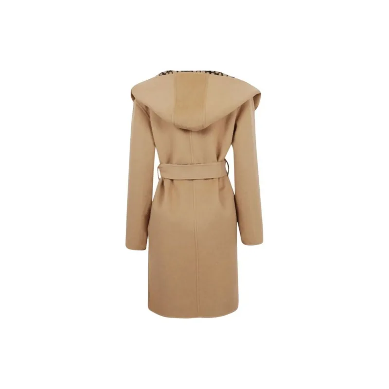Valentino Toile Iconographe Belted Long Sleeved Coat-1