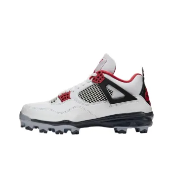 JORDAN 4 Retro Td Cleat Fire Red
