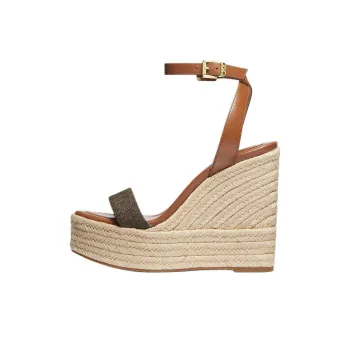 MICHAEL KORS Leighton Strap Sandals 12.7cm Women's Brown
