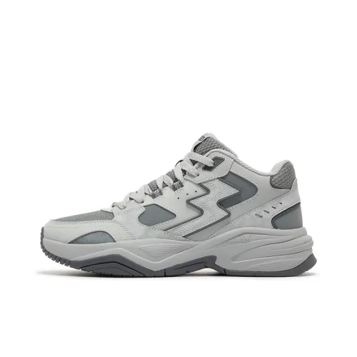 361° Casual Shoes Men Mid-Top Graphite Gray/Recycling Gray