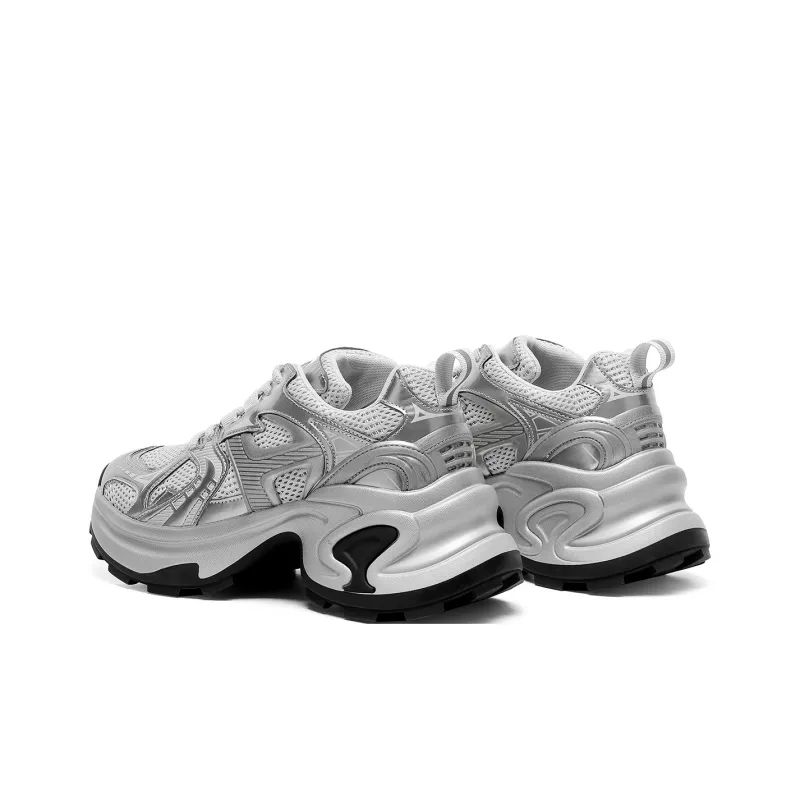 C°BANNER Low Top Chunky Sneakers Women's Gunmetal-3