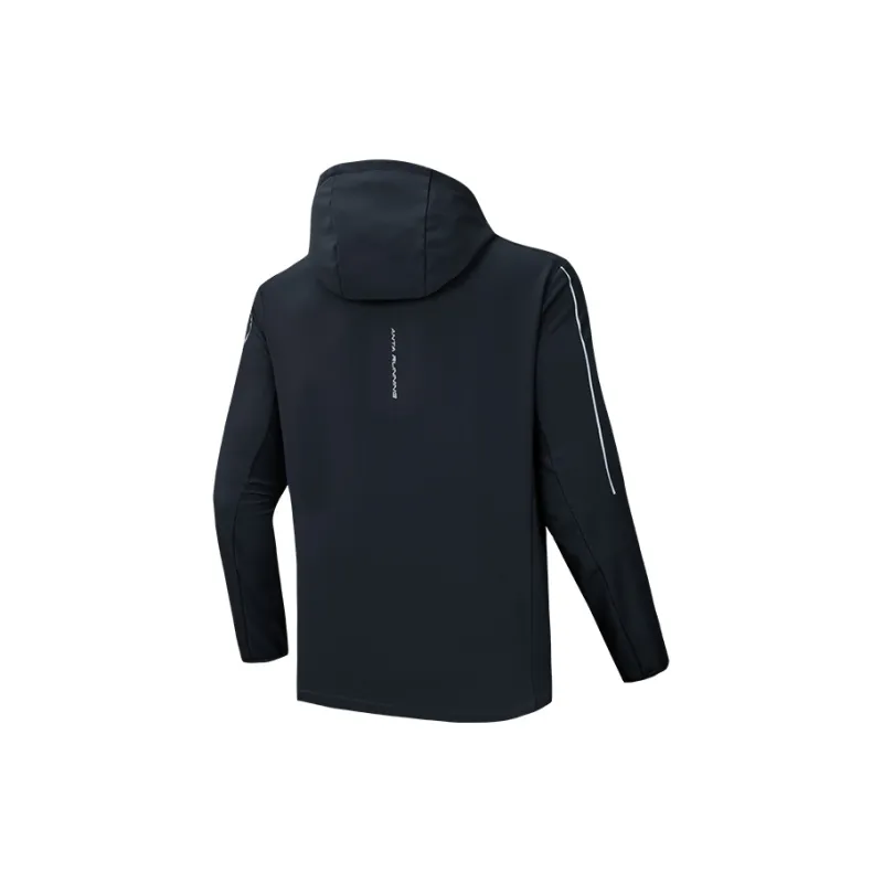 Anta Running Collection Jackets Coats Men's Dai Mo Gray-1