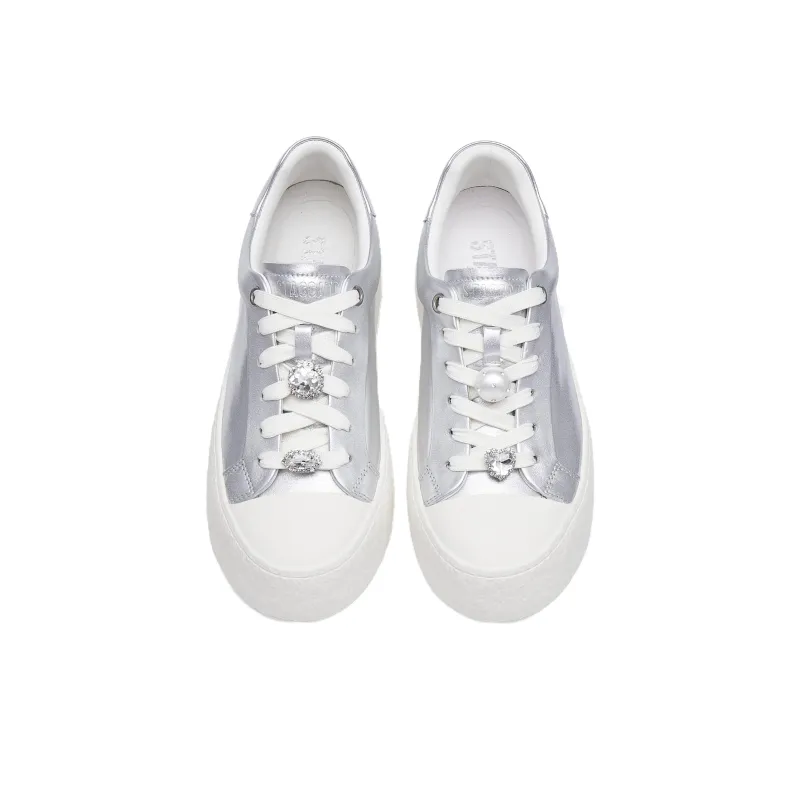 Staccato Wear resistant And Lightweight Low Top Skateboard Shoes Women's-7