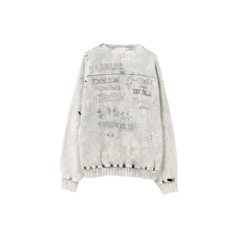Maison Mihara Yasuhiro Bleached Sweatshirt-1
