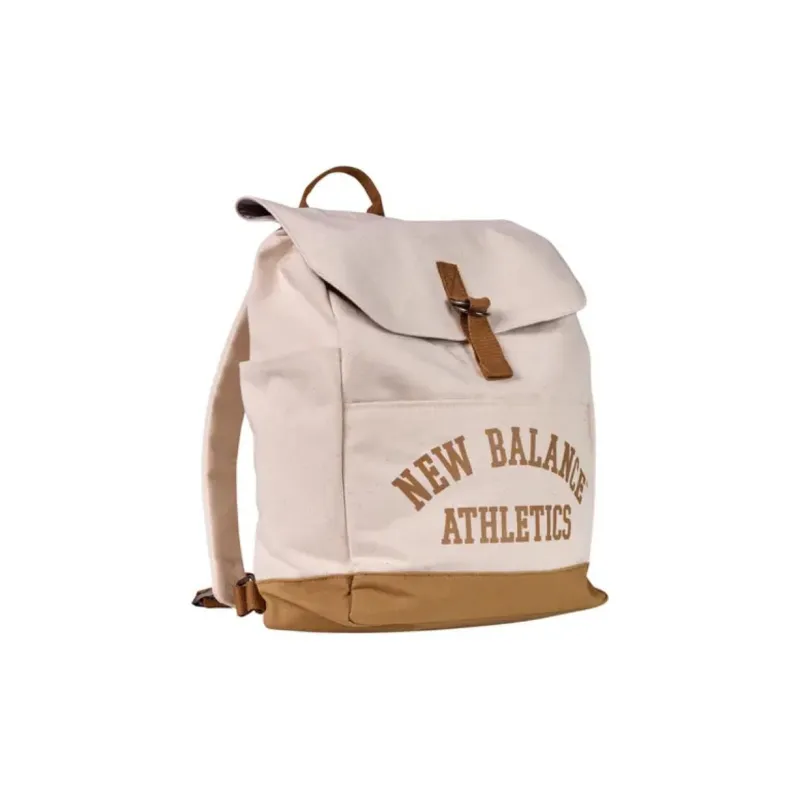 New Balance Cotton Backpack Regular Unisex Beige-1