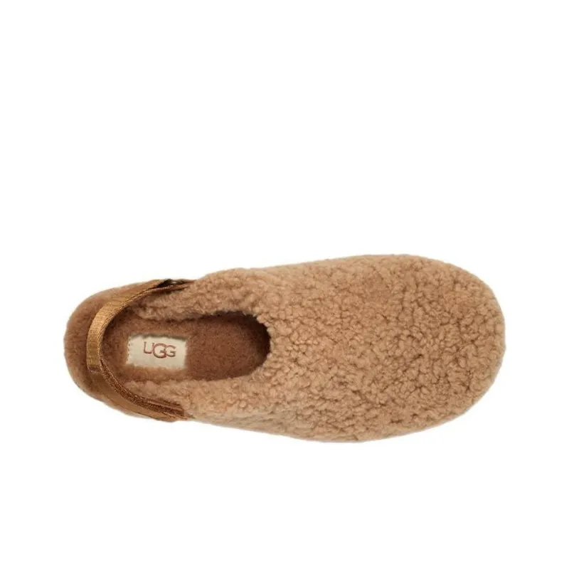 UGG Slip Resistant Wrap toe Slippers Women's Brown-4