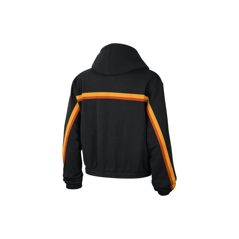 JORDAN Phoenix Suns Courtside Statement Edition Women's JORDAN Nba Fleece Pullover Hoodie-1