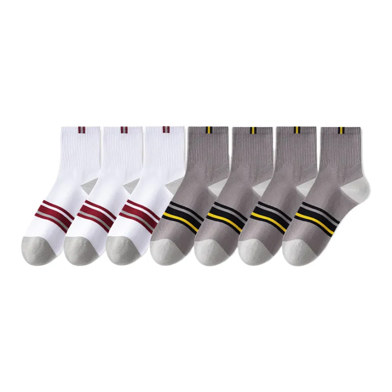Lan Miao Mid Calf Socks Men's 7 Pack-11