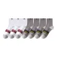 3 White Red+4 Medium Gray