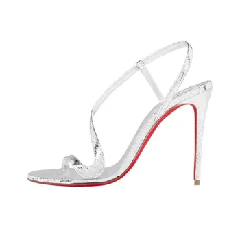 CL LUBOTING Strap Sandals Women's Silver