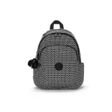 DELIA-Black and White Monogram Print