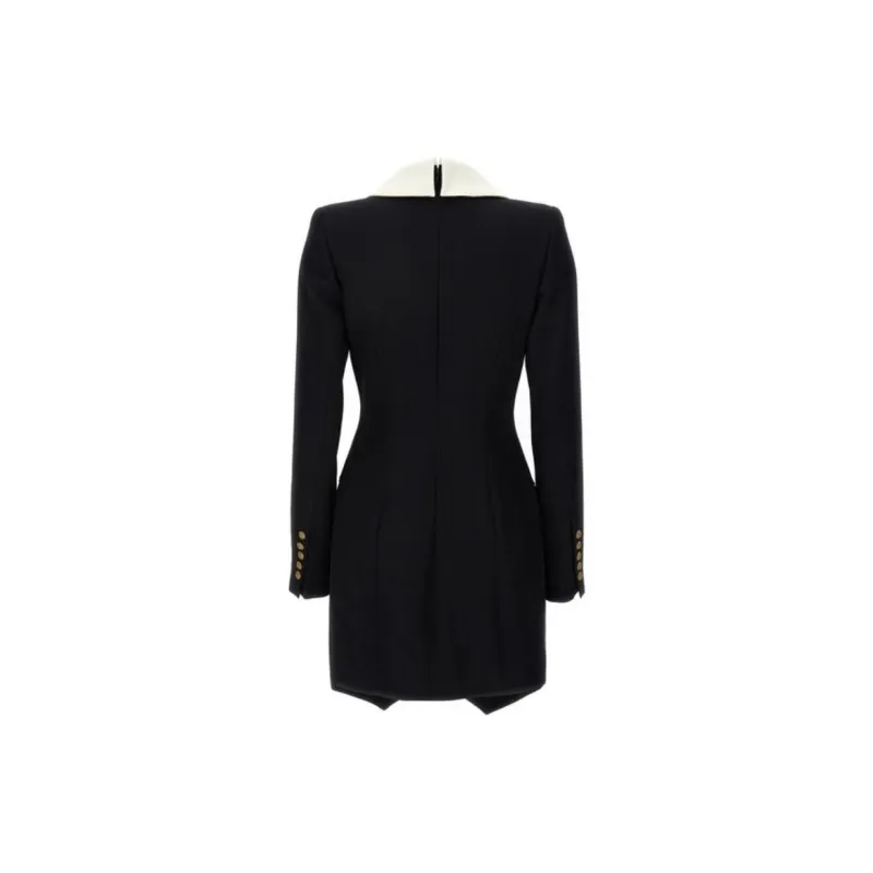 BALMAIN Button embellished Mini Dress-1