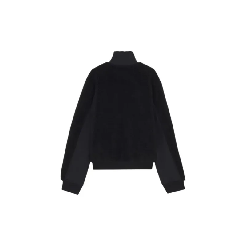 Maison Kitsune Flash Fox Patch Zipped Fleece Jacket-1