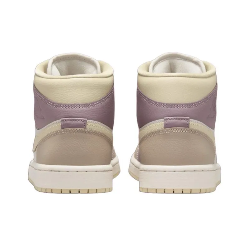 Jordan 1 Mid Light Orewood Brown Taupe Grey Women's-3