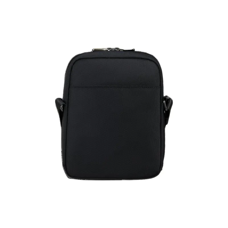 SAMSONITE Nylon Shoulder Bag, Crossbody Bag Medium Size Men's Black-3
