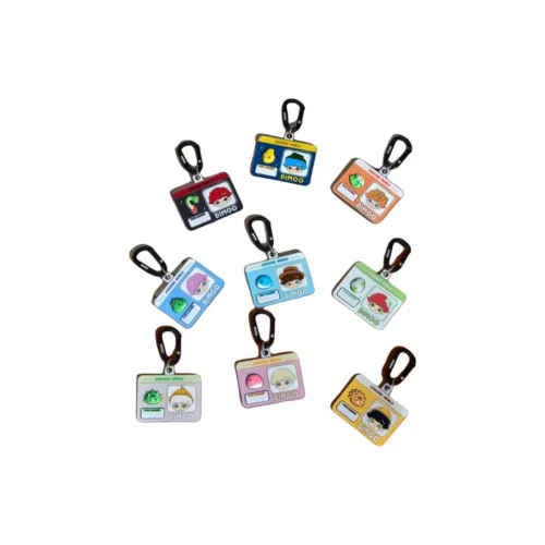 POP MART DIMOO Jurassic World Collection Pendant Blind Box Products Single Blind Box/whole Box 9 Pcs