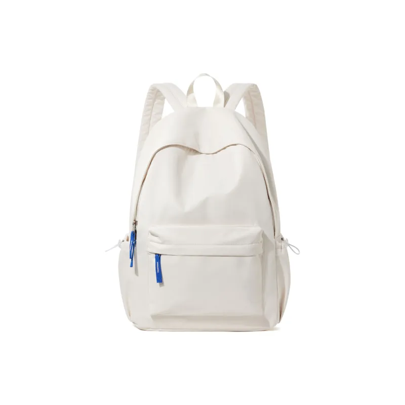 RIOREX Fabric Backpack Unisex White/Black/Pink/Blue/Green/Purple-0