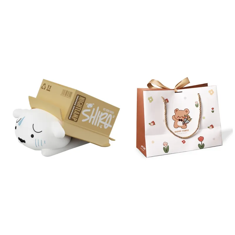ROCK x SHINCHAN Cat And Mouse Night Light Chibi Figures 16.5cm-4