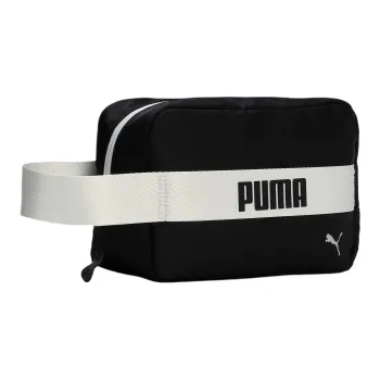 PUMA Polyester Clutch Unisex Black White Glow