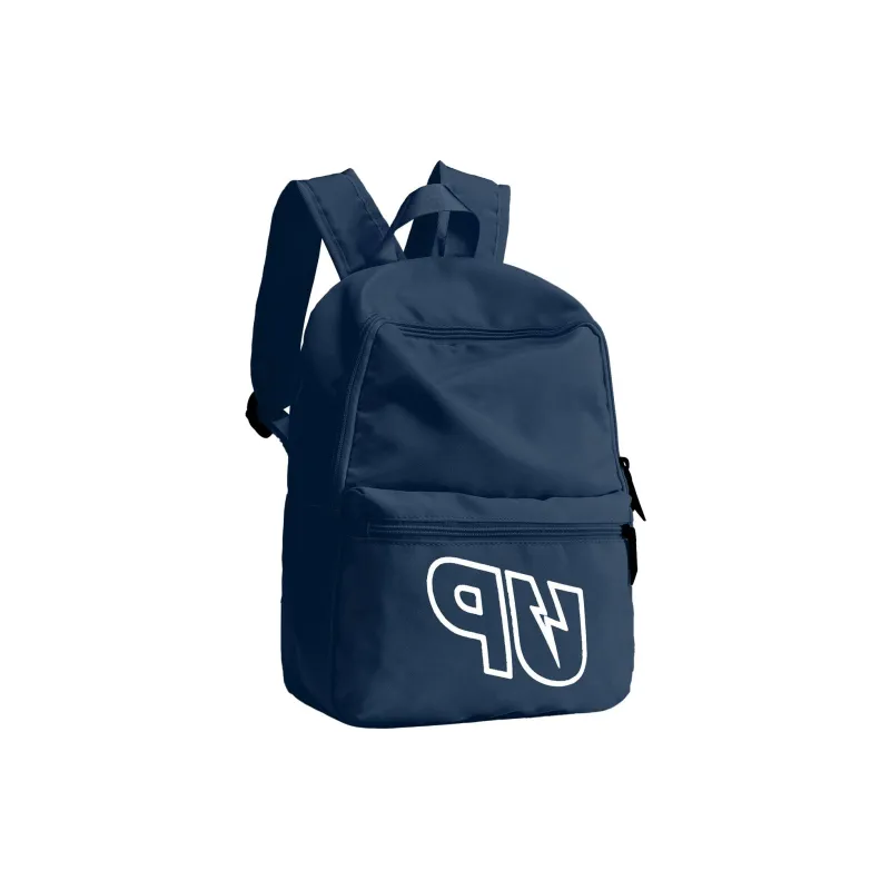 TURN UP Polyester Students Backpack Regular Unisex Blue-2