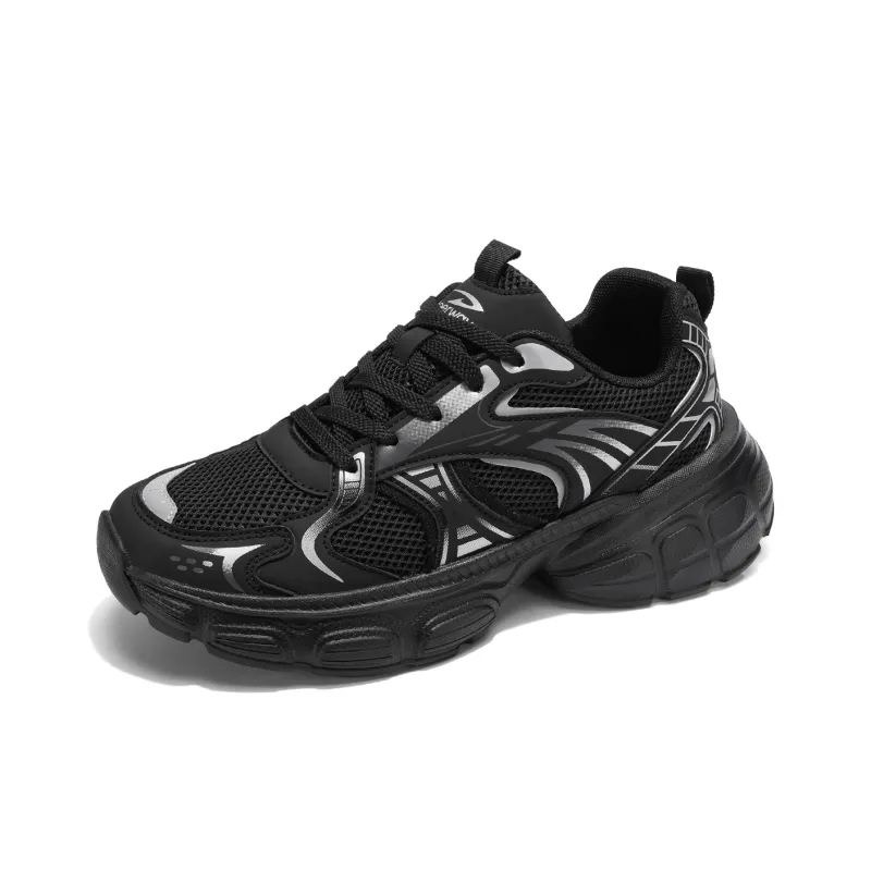 DEERWAY Abrasion-Resistant Slip-Resistant Low-Top Chunky Sneakers Men's-1