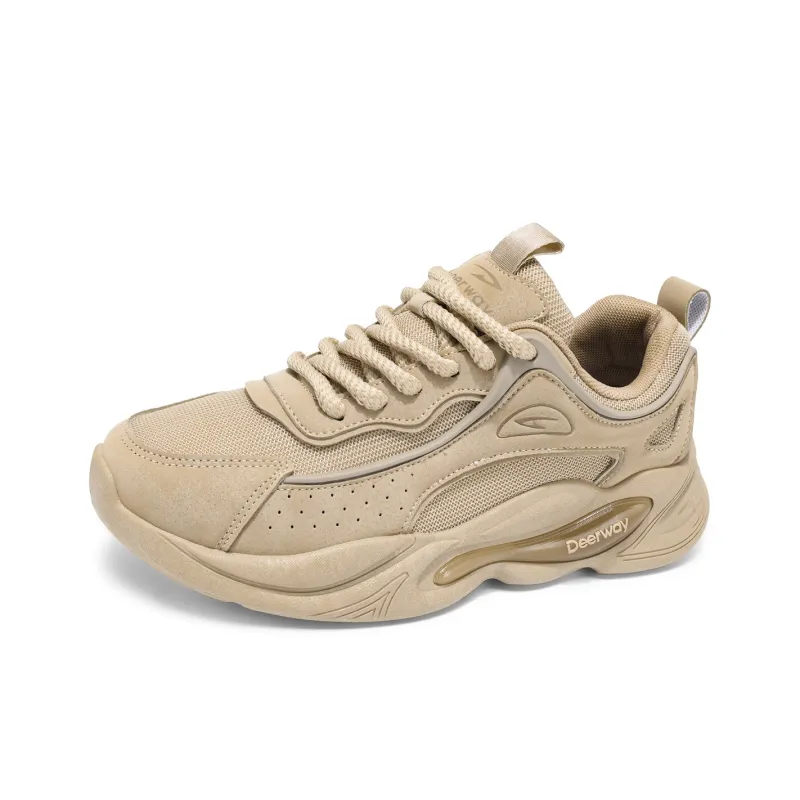 DEERWAY Cushioned Slip Resistant Abrasion Resistant Low Top Chunky Sneakers Men's-14